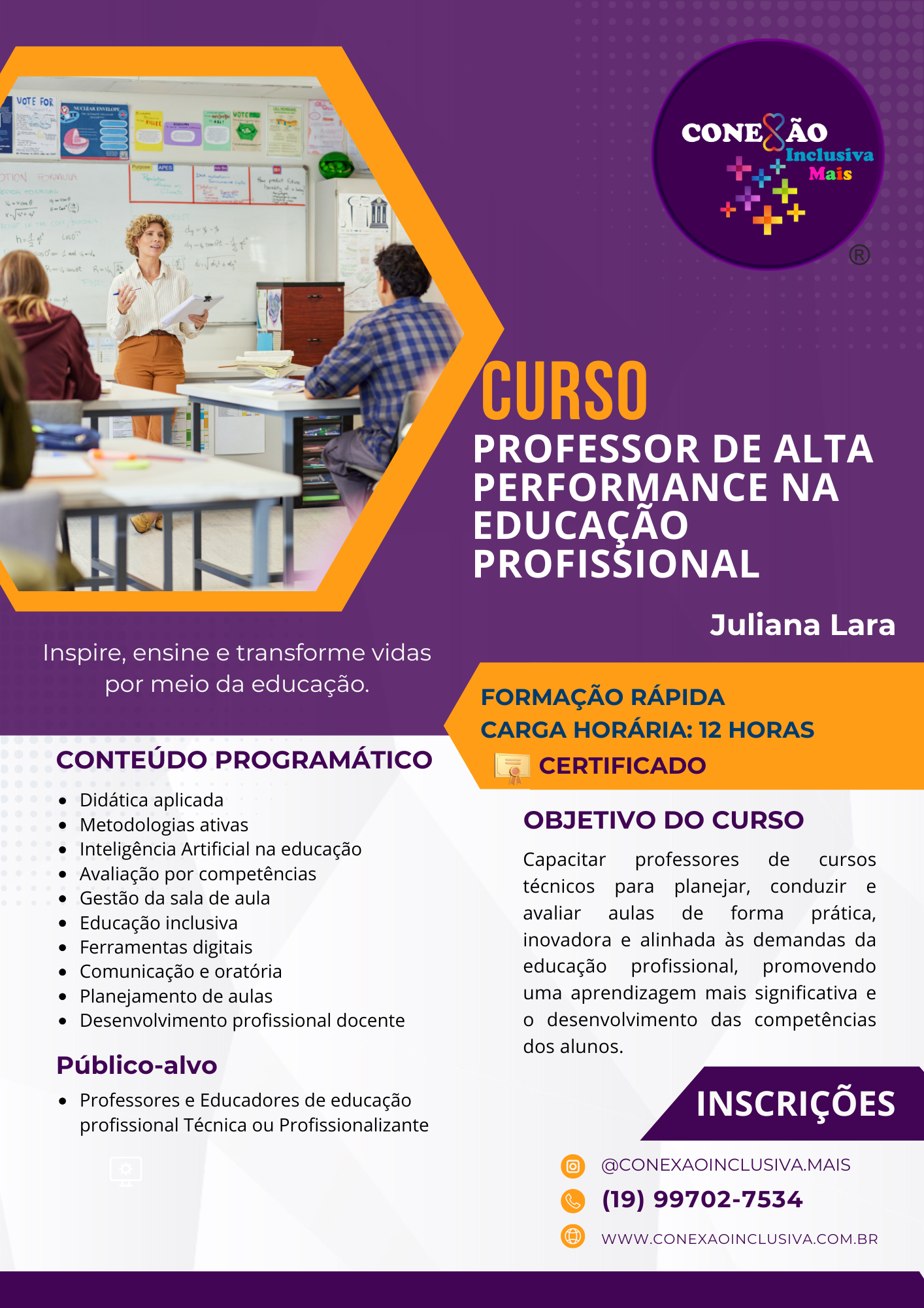 Curso Professor de Alta Performance na Educação Profissional